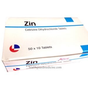 Zin 10 mg Tablet - Cetirizine Dihydrochloride