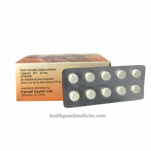 Captolar - Captopril 25 mg