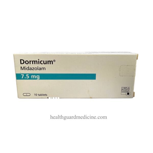 Dormicum 7.5mg X 10 TABLETS (Midazolam)