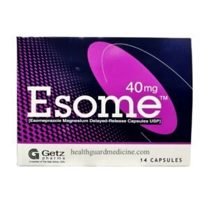 ESOME Esomeprazole Magnesium 40mg Delayed-Release Capsules – GERD & Acid Control