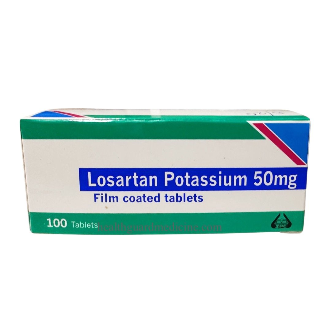 Losartan Potassium 50mg – 100 Tablets