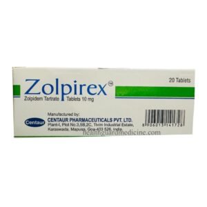 ZOLPIREX 10mg Tablets – Zolpidem Tartrate Sleep Aid